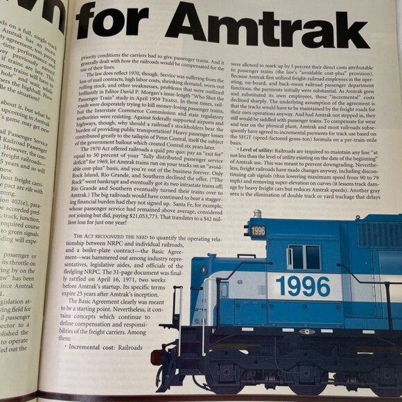 Trains Magazine Railroading Enthusiast January 1995 Vol 55 No 1 u Special Repor - Picture 6 of 8